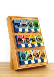 Aufsteller Hoteltees:  50 x 34 x 27 cm | © SONNENTOR