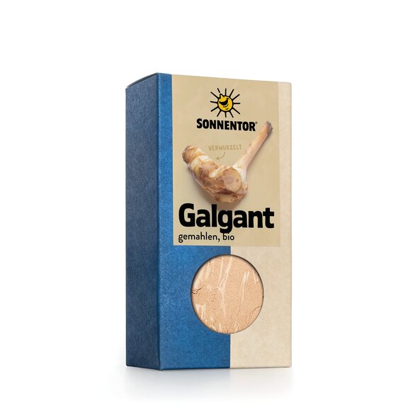 Galgant gemahlen bio 35 g, Packung | © SONNENTOR