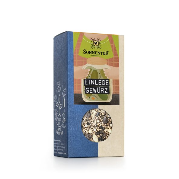 Einlege-Gewürz bio 65 g, Packung | © SONNENTOR