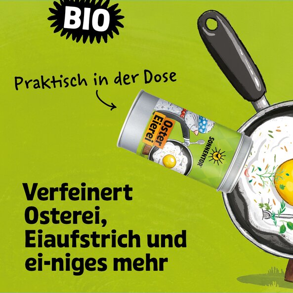 Organic Easter Eierei spice in tin, enhances Easter egg, egg spread and more