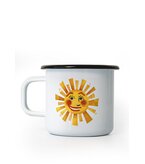 Enamel Mug with Sun