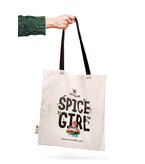 Stofftragtasche "Spice Girl" mit langen Henkeln