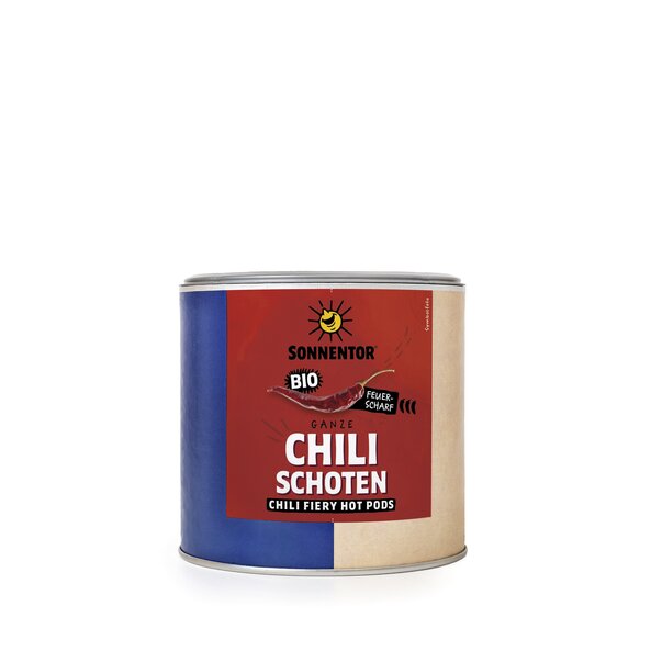 Chili feuerscharf Schoten bio 100 g, Gastrodose klein