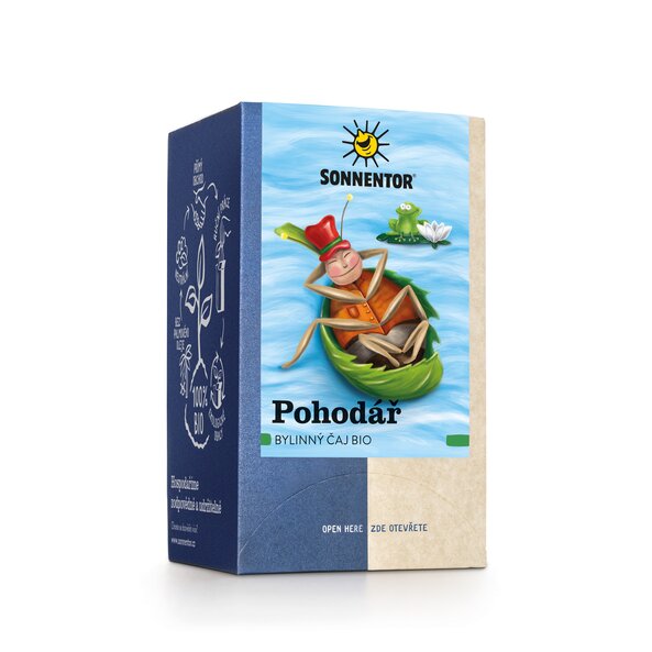 Pohodář - bylinný čaj bio 27g porc.dvoukomorový