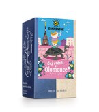 Čaj štěstí z Olomouce bio porcovaný dvoukomorový